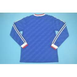 Manchester United Retro Manga Larga Tercera 86-88