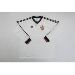 Manchester United Retro Manga Larga Final Milk Cup Visitante 83