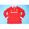 Manchester United Retro Campeones Liga Manga Larga Local 93-94