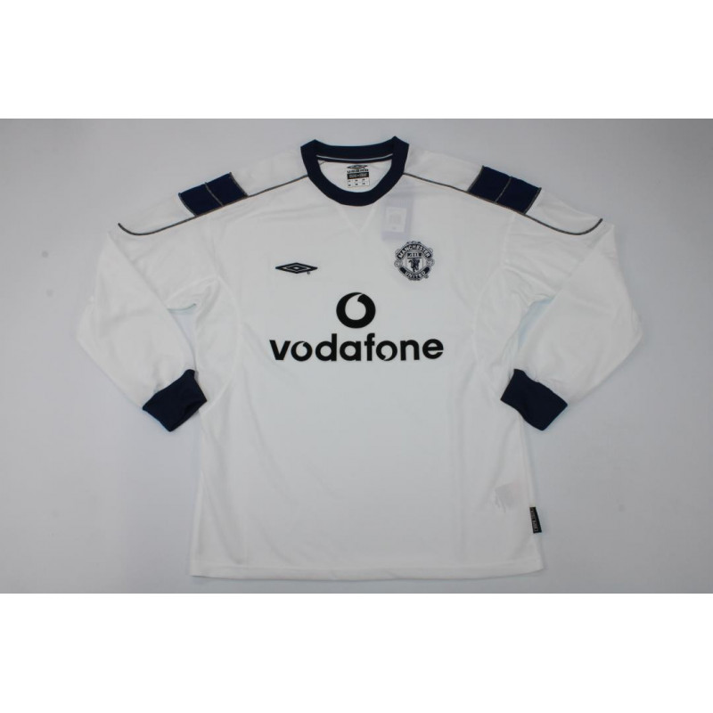 Manchester United Retro Manga Larga Visitante 99-00