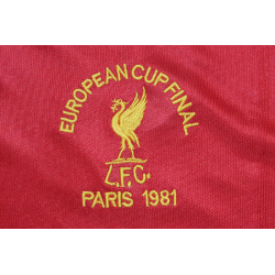 Liverpool Retro Copa Europa Final 81