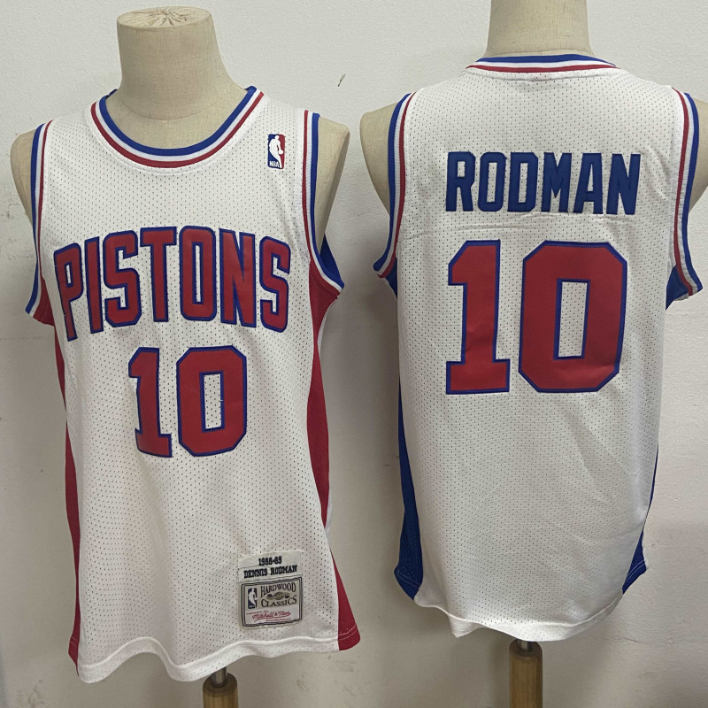 NBA Pistons Retro RODMAN 10