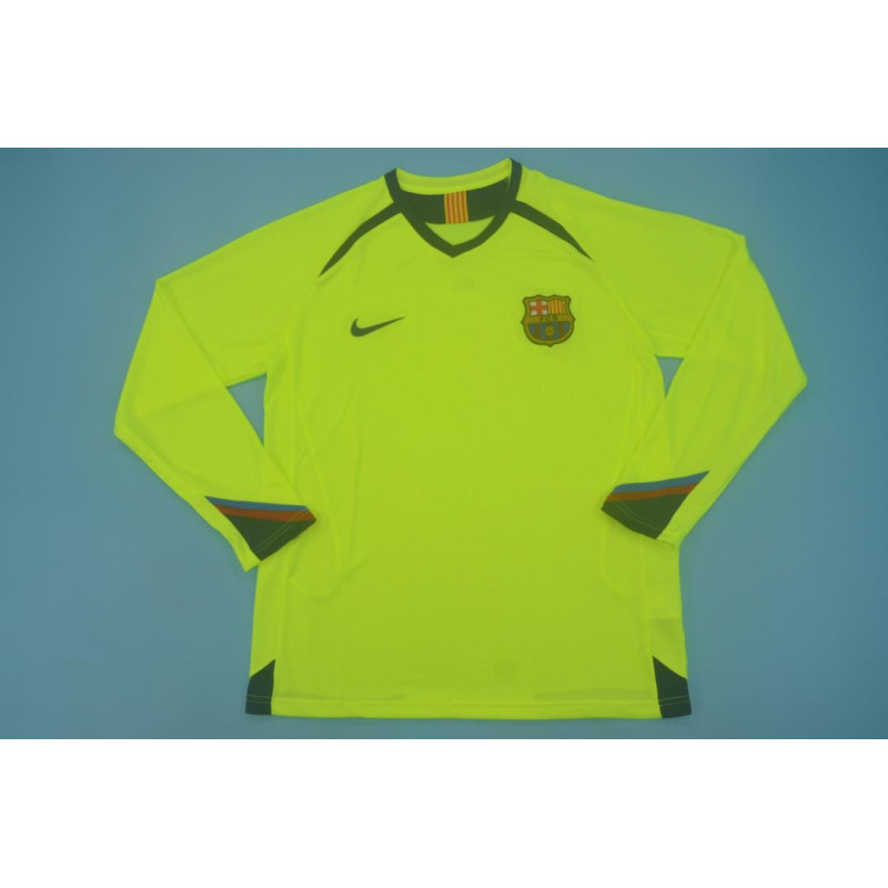 Barcelona Retro Manga Larga Visitante 05-06