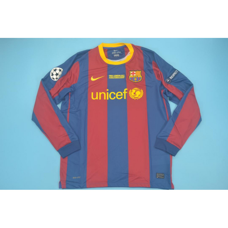 Barcelona Retro Manga Larga Final UCL 2011