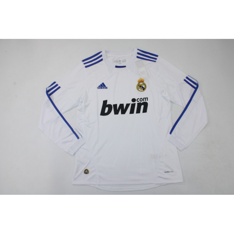 Real Madrid Retro Manga Larga Local 10-11
