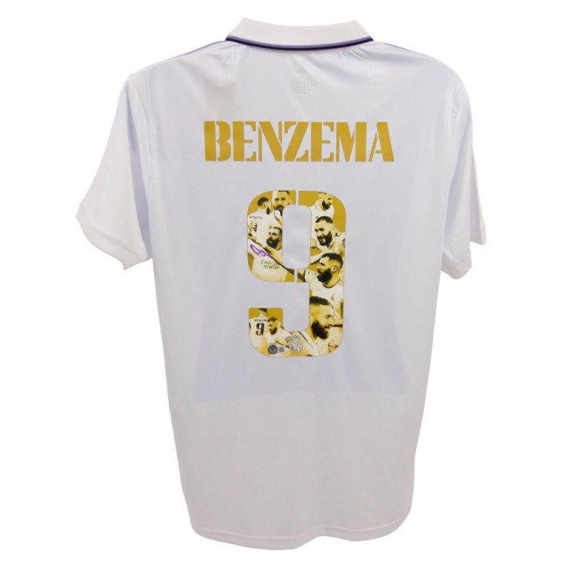 Real Madrid Retro Especial Benzema Gold 22-23