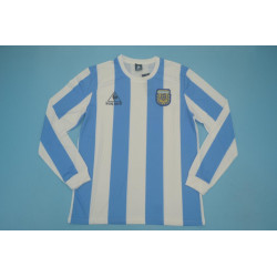 Argentina Retro Manga Larga...