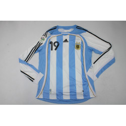 Argentina Retro Manga Larga...