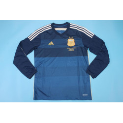 Argentina Retro Manga Larga Final Mundial 2014