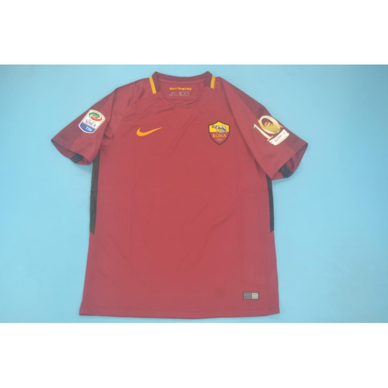 as roma totti uniform 17/18 引退記念ユニフォーム ナイキ) NIKE/17/18ローマ/ホーム/半袖/トッティ/引退記念モデル