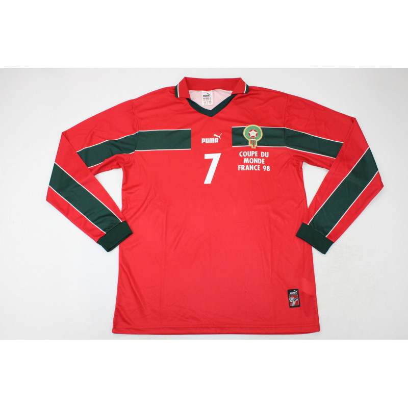 Marruecos Retro Manga Larga Local 1998