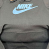 Sudadera negra NK logo azul