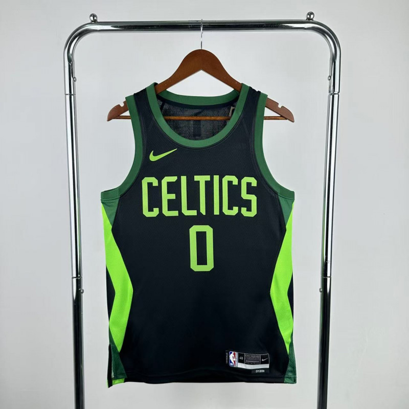 NBA Boston Celtics Negra TATUM 0 24-25