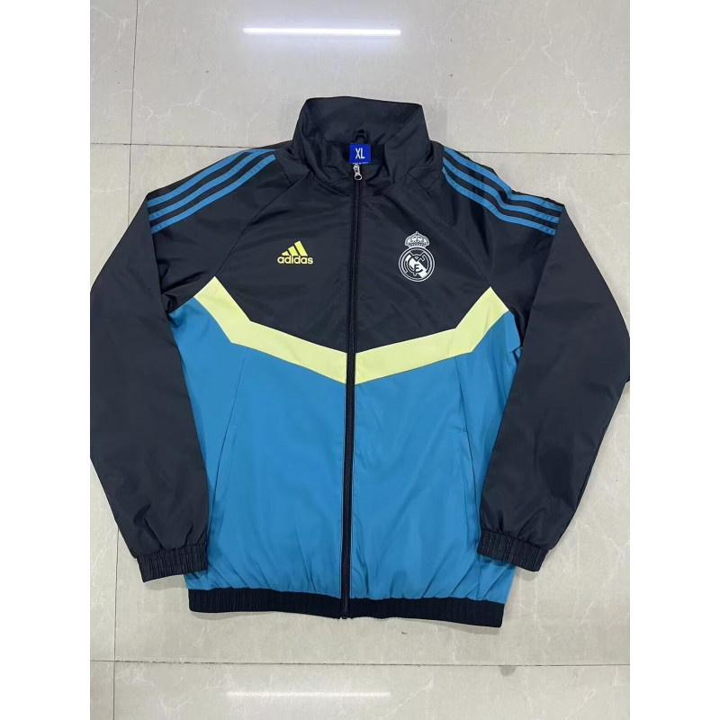 Real Madrid Cortavientos Azul Verdoso