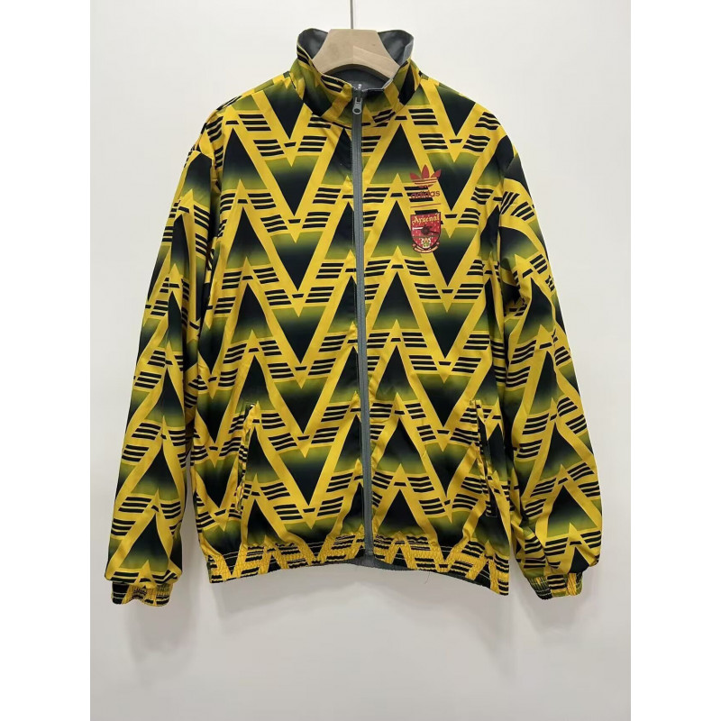 Arsenal Cortavientos Reversible Retro 1991
