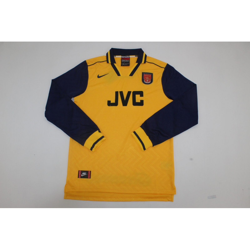 Arsenal Retro Manga Larga Visitante 96-97