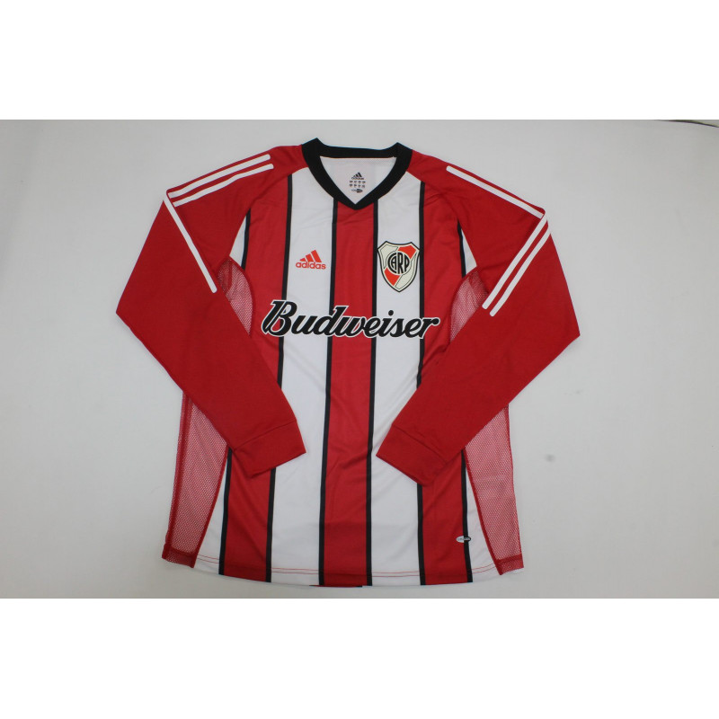 River Plate Retro Manga Larga Visitante 03-04