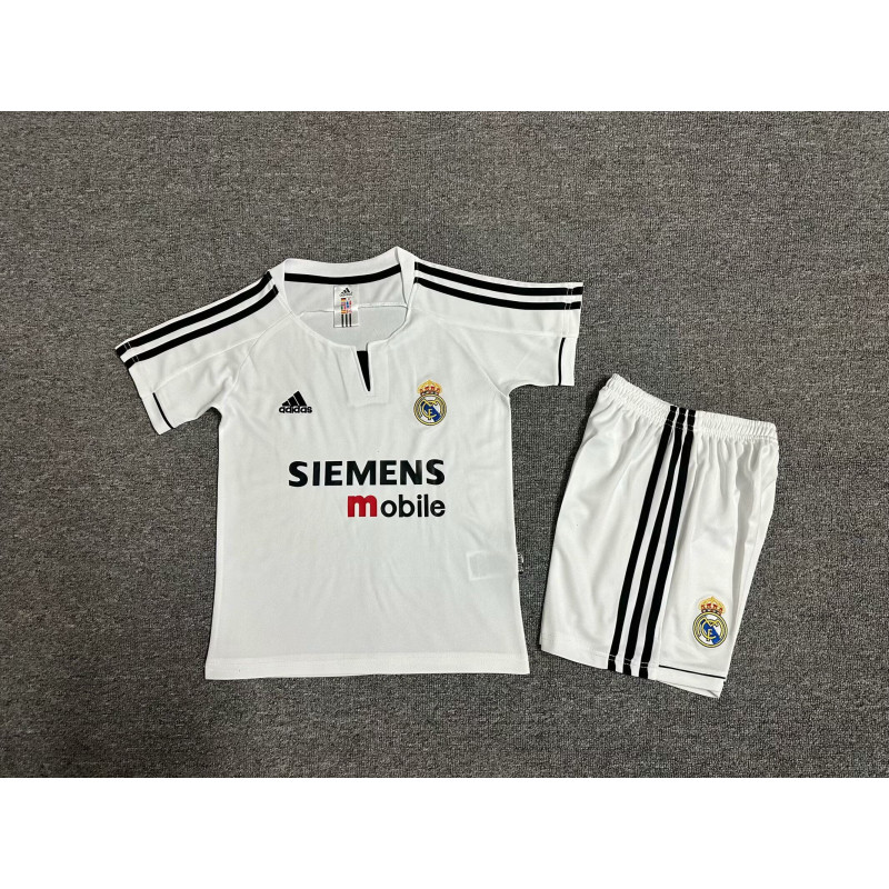 Real Madrid Retro KIT NIÑO Local 03-04