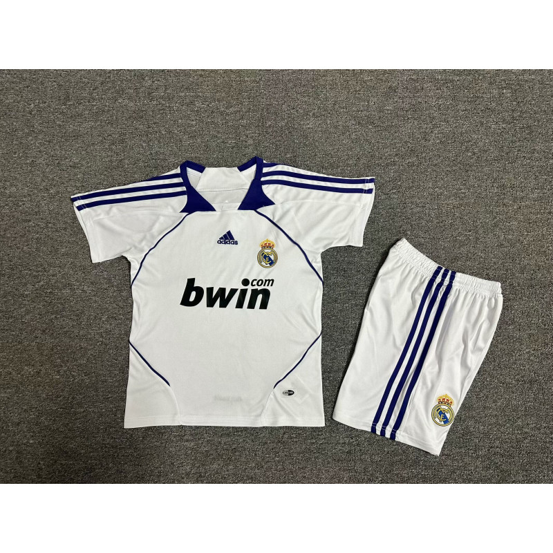 Real Madrid Retro KIT NIÑO Local 07-08