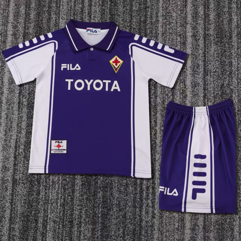 Fiorentina Retro KIT NIÑO Local 99-00