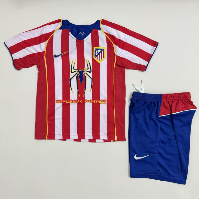 Atletico de Madrid KIT NIÑO Retro Local 04-05