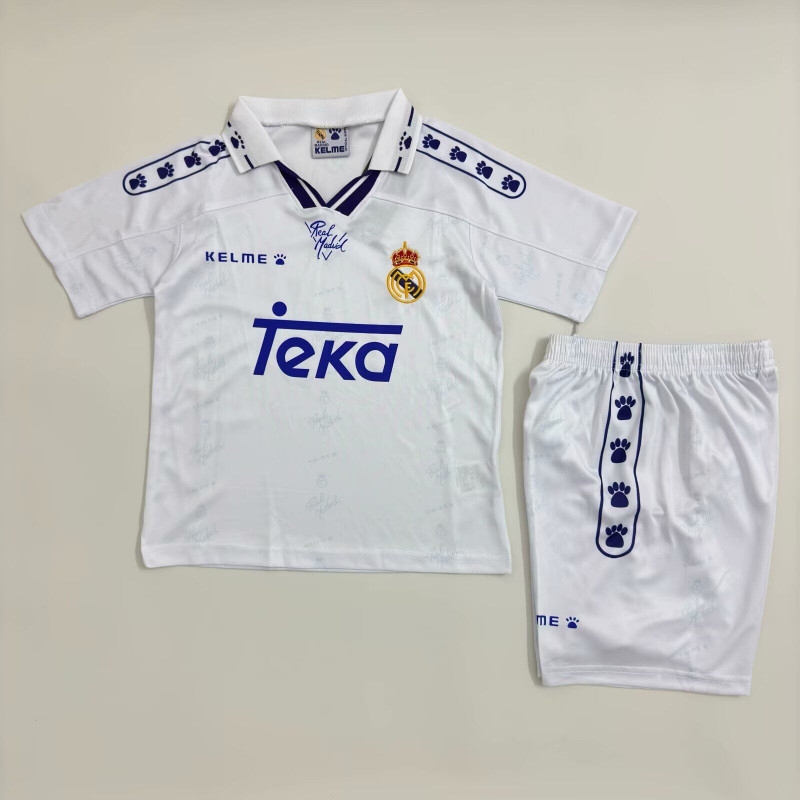 Real Madrid Retro KIT NIÑO Local 94-96