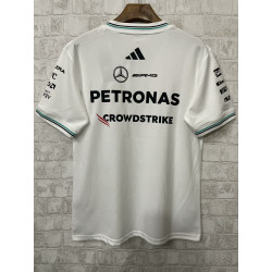 F1 Camiseta Mercedes Blanca 2025