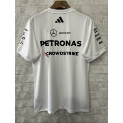 F1 Camiseta Mercedes Blanca 2025