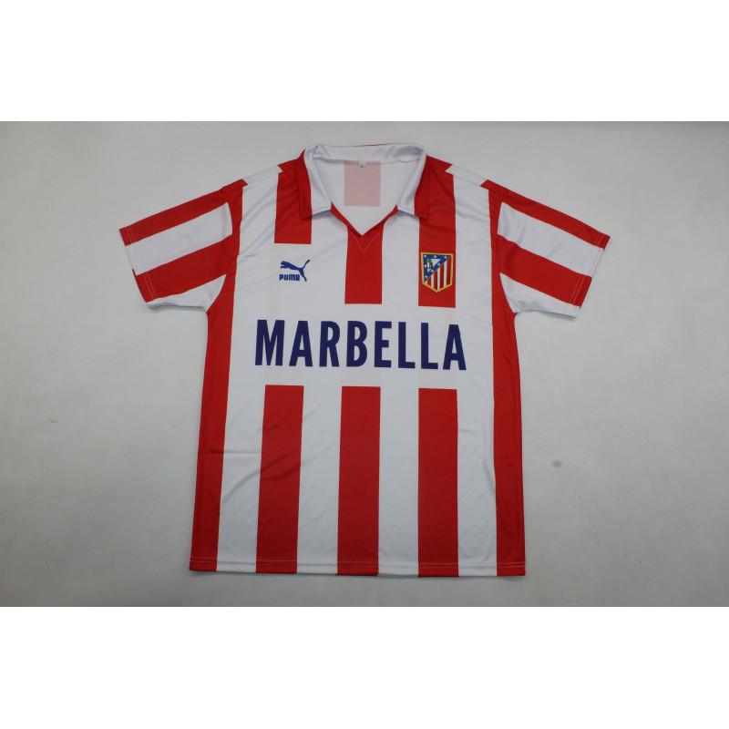 Atletico de Madrid Retro Local 91-92