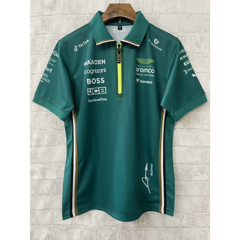 F1 Polo Aston Martin Alonso 2025