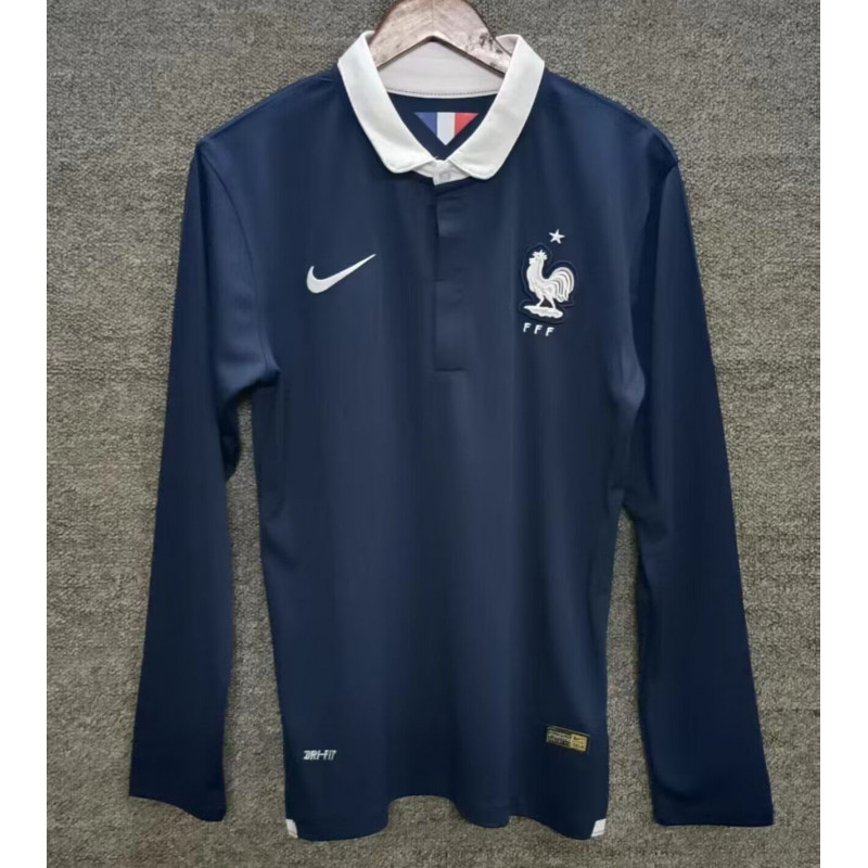 Francia Retro Manga Larga Local 2014