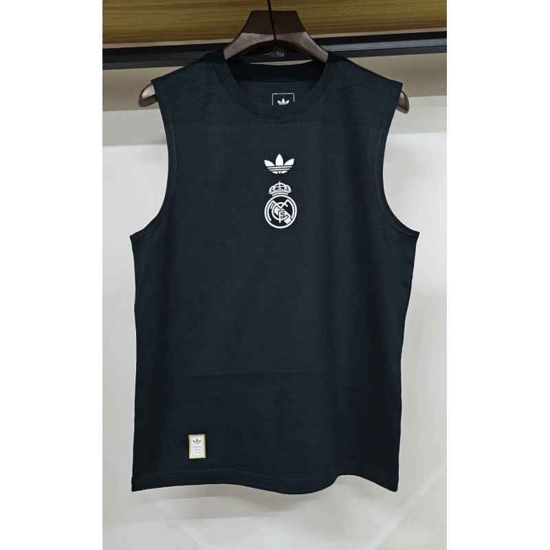 Real Madrid Sin Mangas Negra