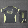 Kit Entrenamiento Real Madrid Gris Verde 2025