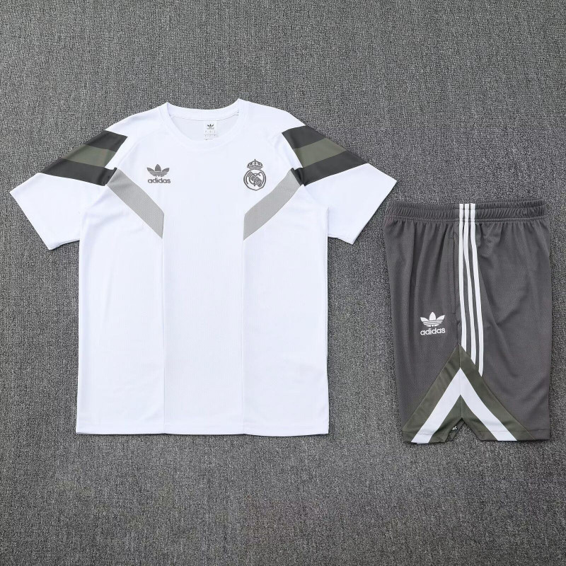 Kit Entrenamiento Real Madrid Gris 25-26