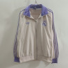 Real Madrid Cortavientos Blanco Morado