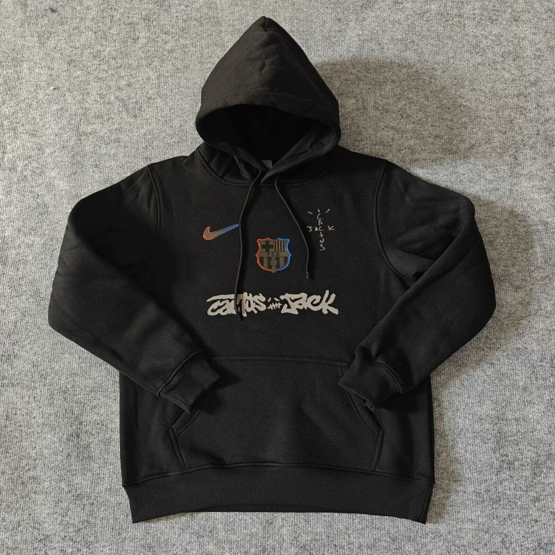 Barcelona x Travis Scott Sudadera Negra