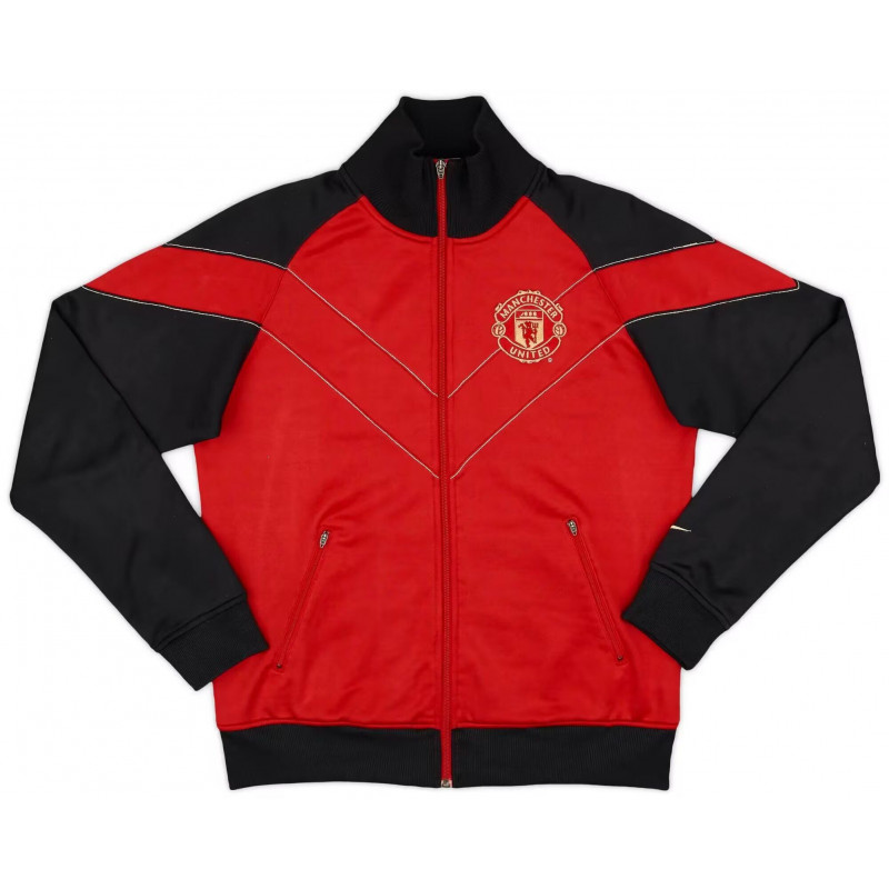Manchester United Cortavientos Retro Rojo