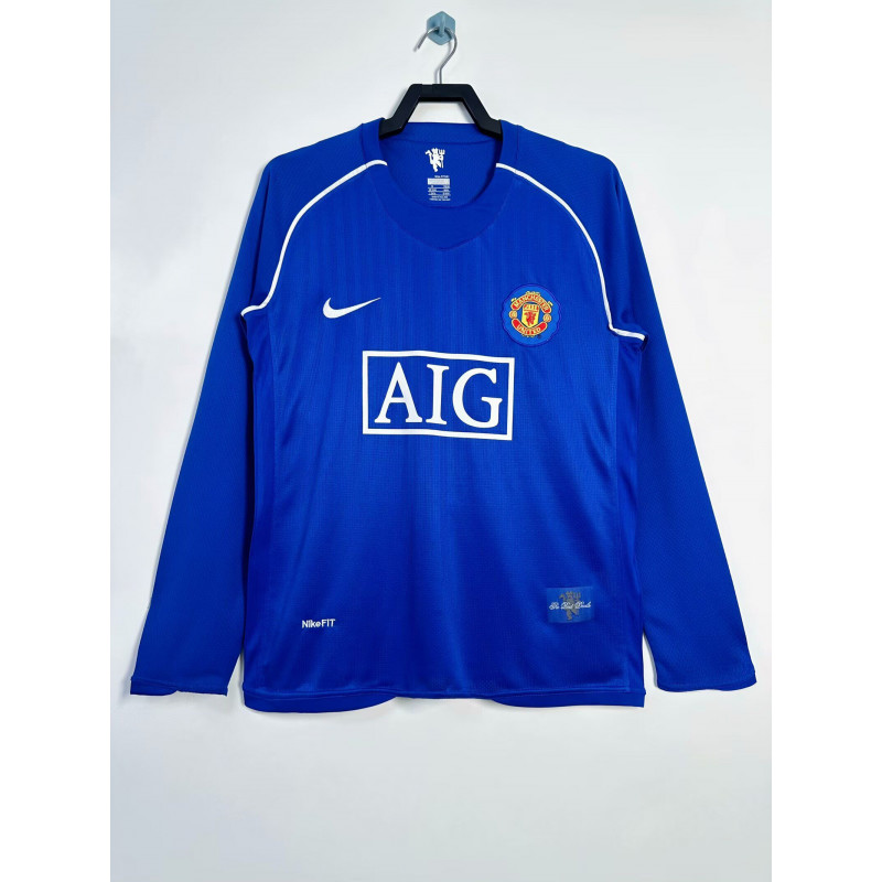 Manchester United Retro Manga Larga Portero 07-08