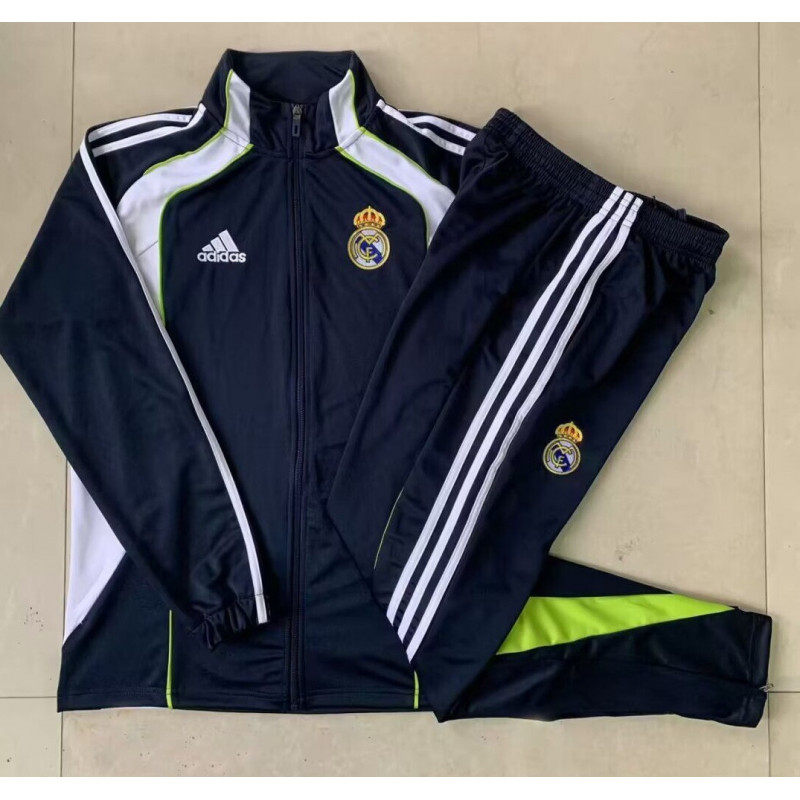 Real Madrid Chandal Retro Azul Oscuro
