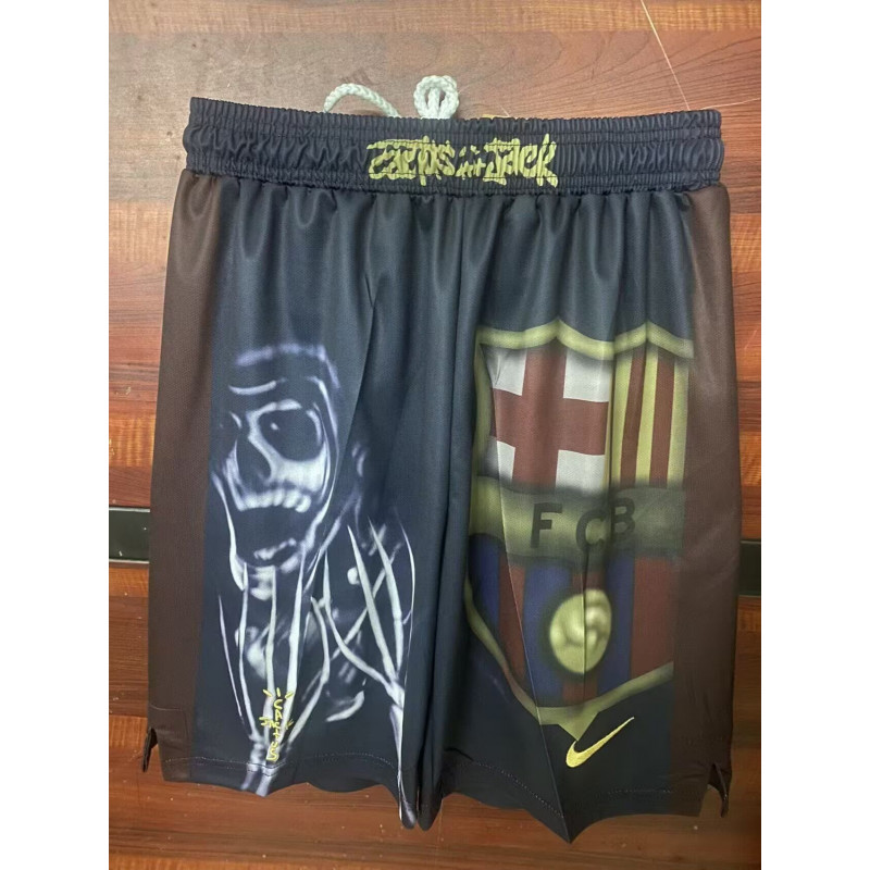 Barcelona x Travis Scott Pantalon Corto