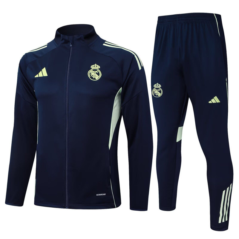 Real Madrid Chandal Azul Oscuro Verde 25-26