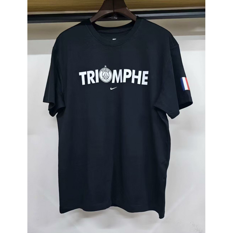 PSG Camiseta Champions Negra