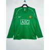 Manchester United Retro Manga Larga Portero Verde 07-08
