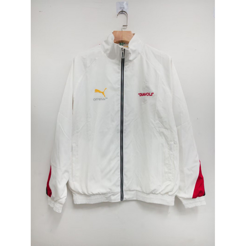 Milan Cortavientos Reversible Diavoli x Offwht