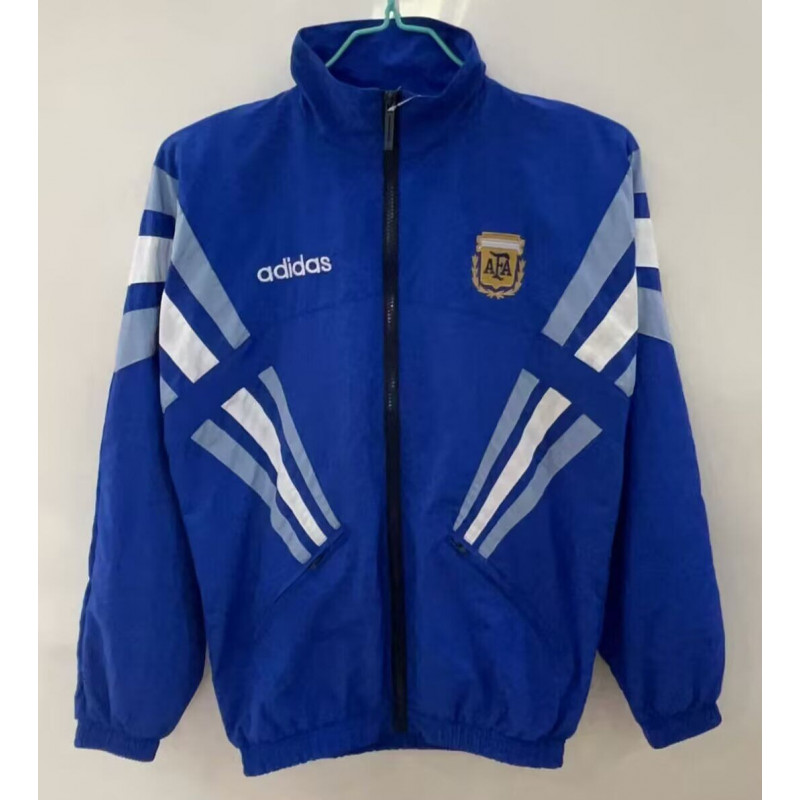 Argentina Cortavientos Retro Azul