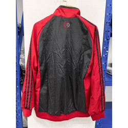 Milan Cortavientos Retro Rojo Negro