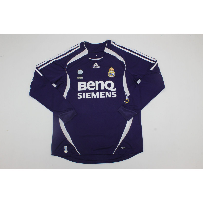 Real Madrid Retro Manga Larga Tercera 06-07