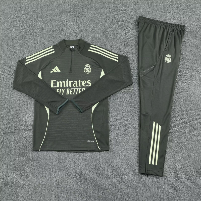 Real Madrid Chandal Entrenamiento Verde Oscuro 25-26