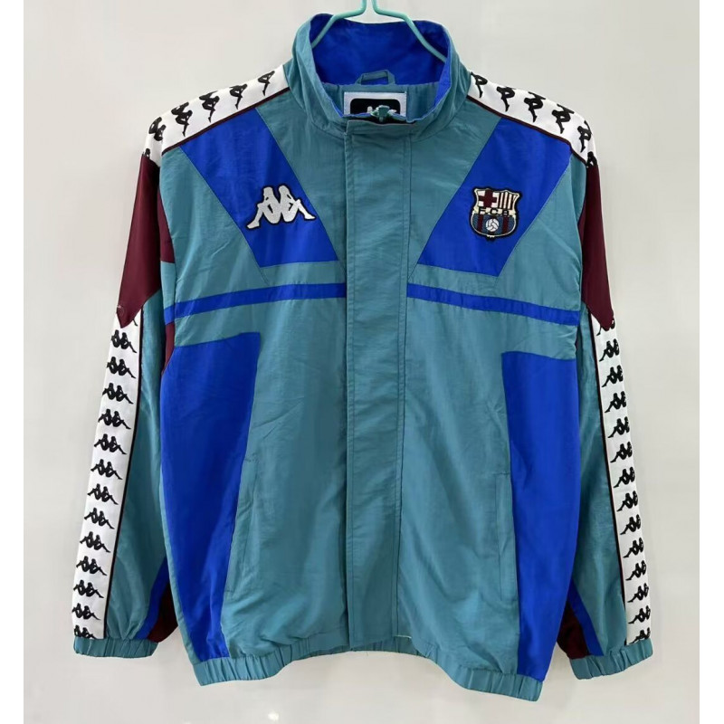 Barcelona Cortavientos Azul Retro Kpp
