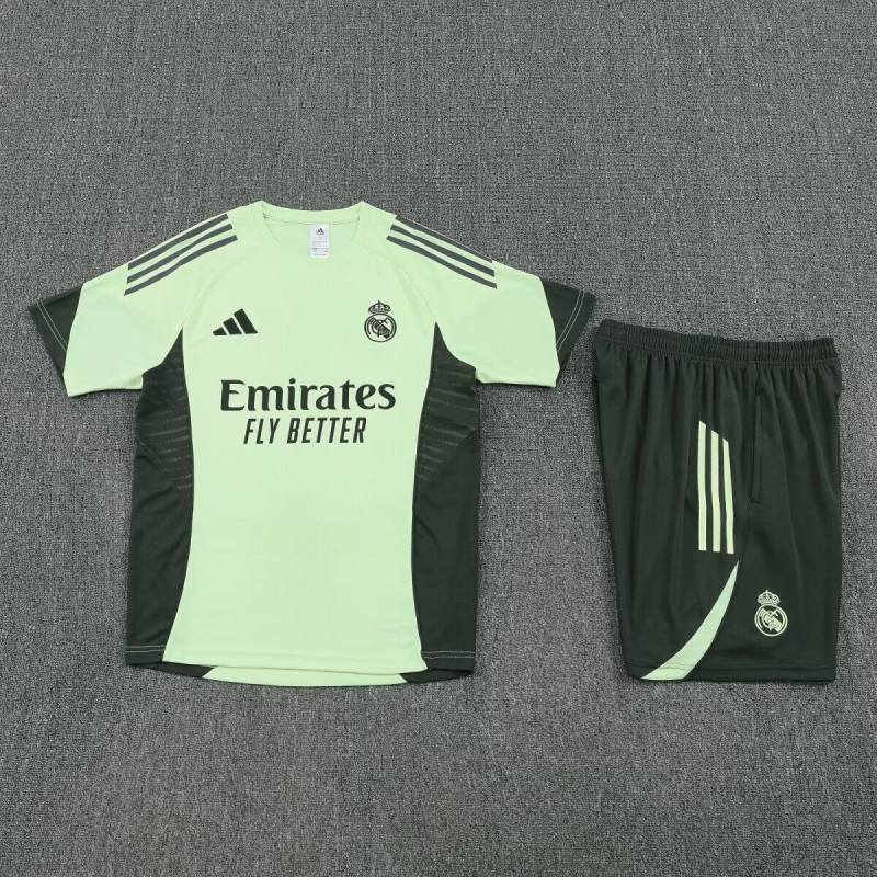 Kit Entrenamiento Real Madrid Verde Claro 25-26